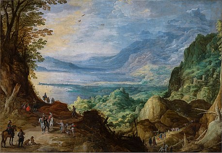 Landscape with Sea and Mountains, c. 1623, Museum of Prado, Madrid