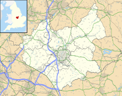 Snibston is located in Leicestershire