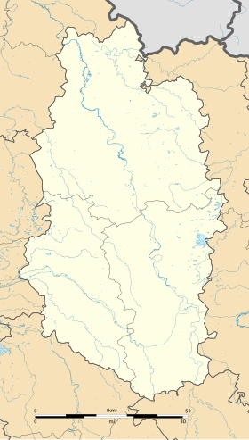 voir sur la carte de la Meuse