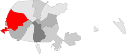 Location of Frunzyenski District