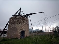 Molino ruinoso en Galifa.