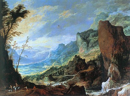 Mountain Landscape, c. 1625, Kunsthistorisches Museum, Vienna