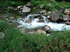 The Ariège near Ax-les-Thermes.