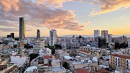 Skyline of Nicosia