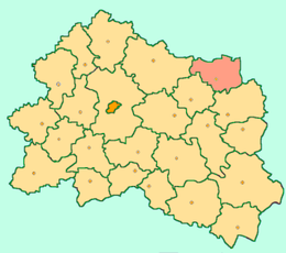 Korsakovskij rajon – Mappa