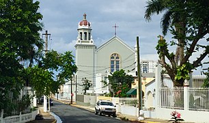 Espiritu Santo Parish in Floral Park district.
