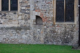 Bóveda de cañón del siglo VII en la iglesia de Prittlewell