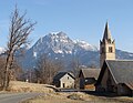 Le quartier de l'église et le Grand-Morgon.