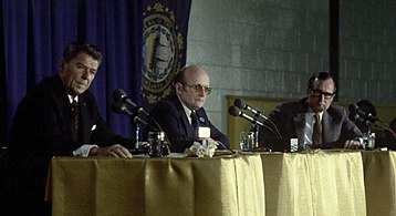 The Nashua debate between Reagan and Bush