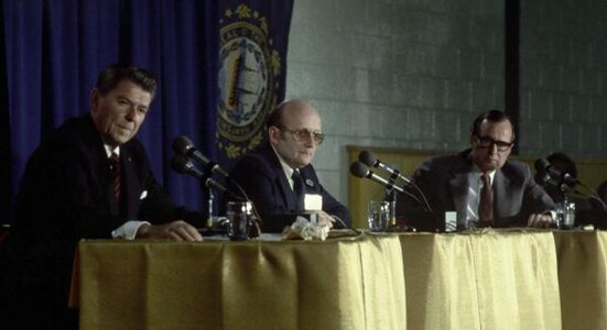 The Nashua debate between Reagan and Bush