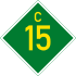 C15 road shield}}