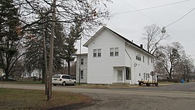 Former township hall in Mosherville