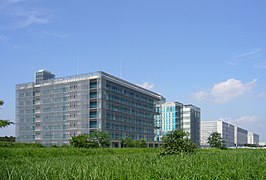 The Kashiwa Campus is built on 100 acres of land