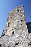 Castello medievale di Nocera Inferiore con torre normanna.