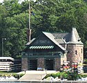 Undine Barge Club, #13 Boathouse Row, Philadelphia (1882–83).