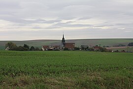 A general view of Chéry-Chartreuve