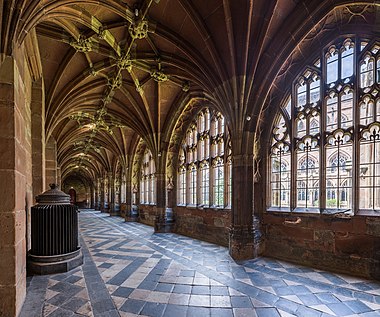 Worcester Cathedral Cloister