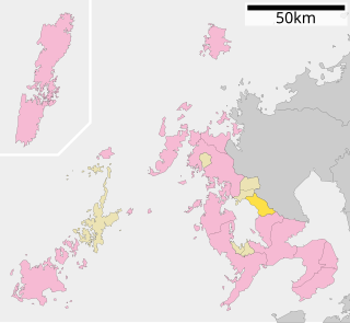 東彼杵町位置図