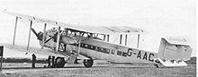 Photograph of the Argosy G-AACJ City of Manchester