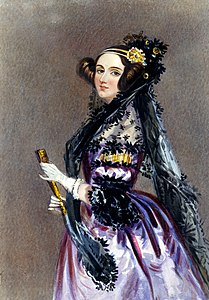 Ada Lovelace, by Alfred Edward Chalon