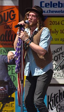 Stone performing in 2013