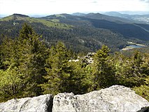 Ausblick vom Großen Arber