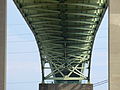 Underneath the Hart Bridge.