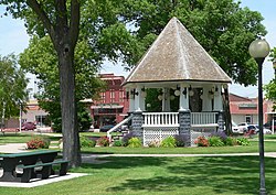 Broken Bow Commercial Square Historic District, centered on the public square, is listed in the National Register of Historic Places.[1]