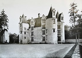 Photographie ancienne du château des Brétignolles