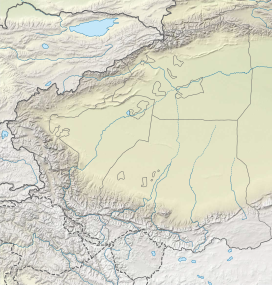 Nezatash Pass is located in Southern Xinjiang