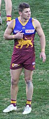 Colour photograph of Dayne Zorko in 2017