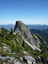 The East Sister, seen from the ridge.