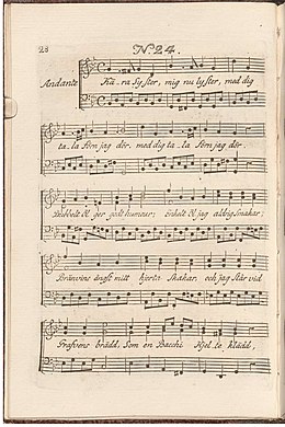 Sheet music