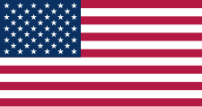 Drapeau des États-Unis d'Amérique utilisé officiellement sur l'atoll.