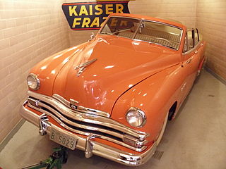 1949 Kaiser Deluxe Four-Door Convertible[3] at the LeMay Family Collection