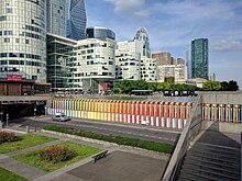 Fontaine monumentale de Yaacov Agam