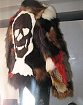Skull jacket made from fox-fur Locarno (2013)