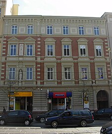 Zoomed view from Gdańska street