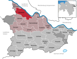 Hitzacker (Elbe) – Mappa