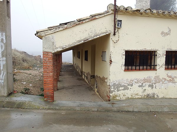 Abandoned school in Horcajada de la Torre