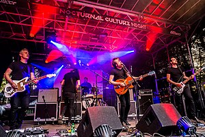 I Like Trains live at Nocturnal Culture Night, 2018