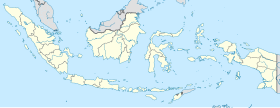 Map showing the location of Kerinci Seblat National Park