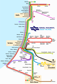 クファ・サバ＝リション・レジオン線の路線図