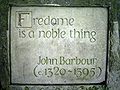 John Barbour quotation