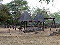 The playground for children at Karanda