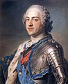 Image 29Maurice Quentin de La Tour, Portrait of Louis XV of France (1748), pastel (from Painting)