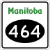 Provincial Road 464 marker