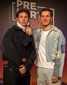 Marcus (left) and Martinus (right) in 2024
