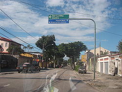 Uma rua do bairro Maria da Graça.