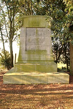 Monument to the Belgians.